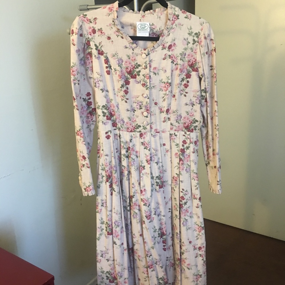 Laura Ashley floral midi dress